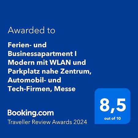 Ferien- Und Businessapartment I Modern Mit Wlan Und Parkplatz Nahe Zentrum, Automobil- Und Tech-Firmen, Messe Renningen Esterno foto